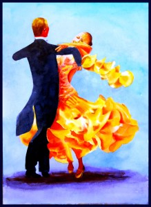 Ballroom Dancing 15x20 inches Ballroom Dancing 15x20 inches